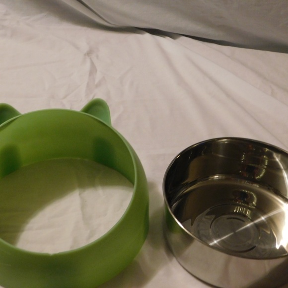 COPY - Kitty Kat Colorful Dishes Food /Water - Picture 5 of 11